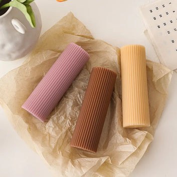 Pillar handmade aromatic candle