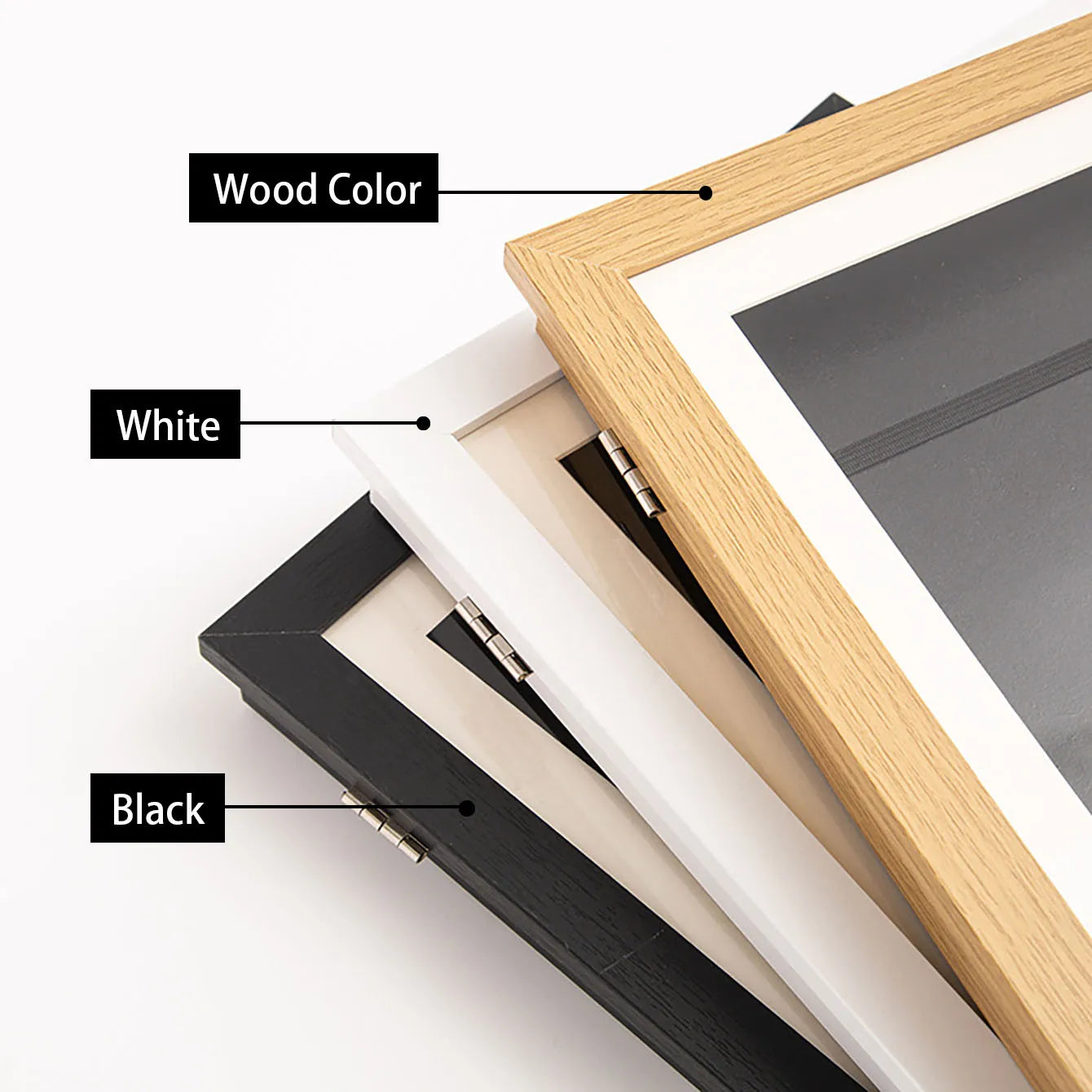 Wood Flap Art Frames Magnetic - Ma boutique