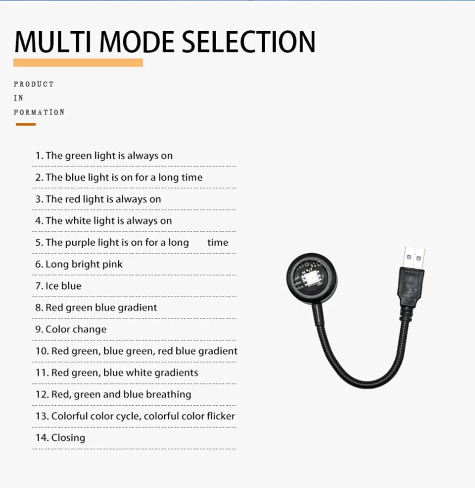 LED Sunset Lamp Nightlights USB Projector - Ma boutique