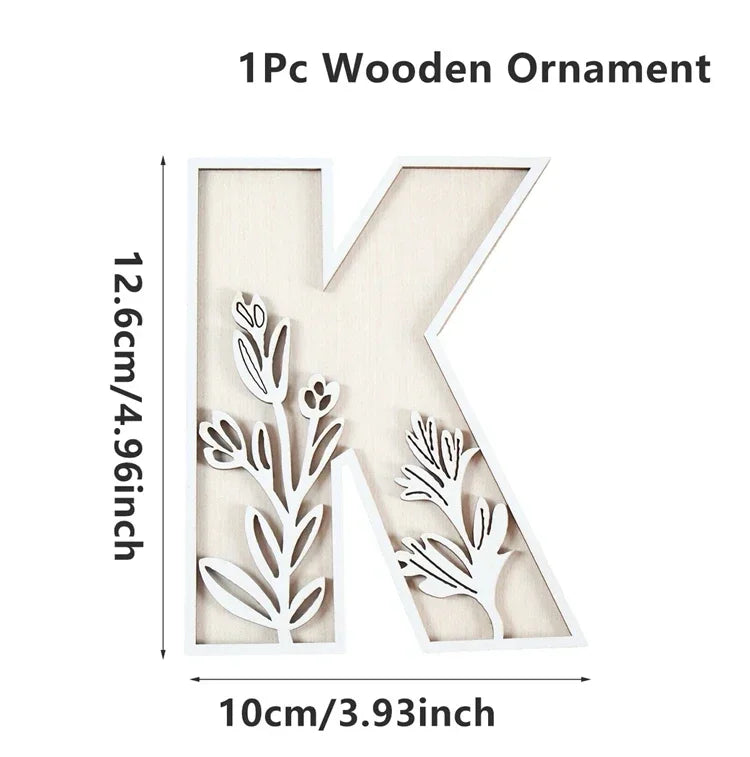Wooden Alphabet Letters Wall Decor Set - Ma boutique