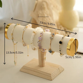 Gold Jewelery Display Stand Rack