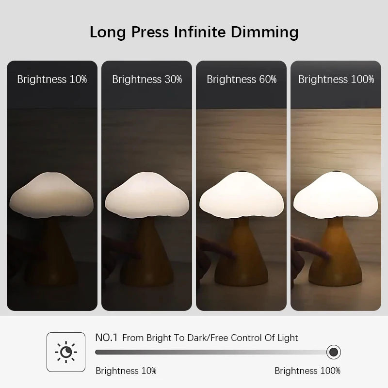 Mushroom-shaped Desk Lamp - Ma boutique