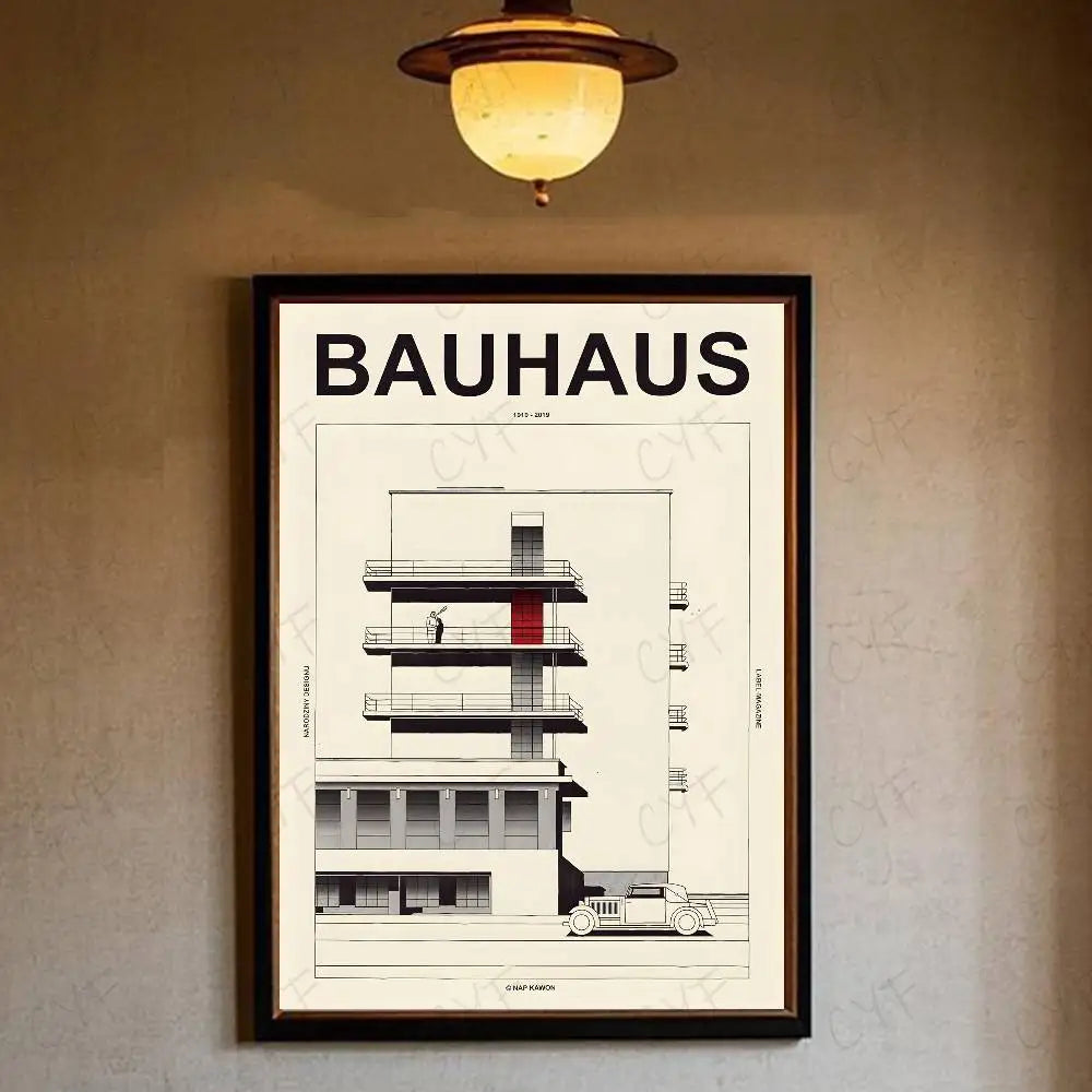 Boho Bauhaus Artwork Poster HD art - Ma boutique