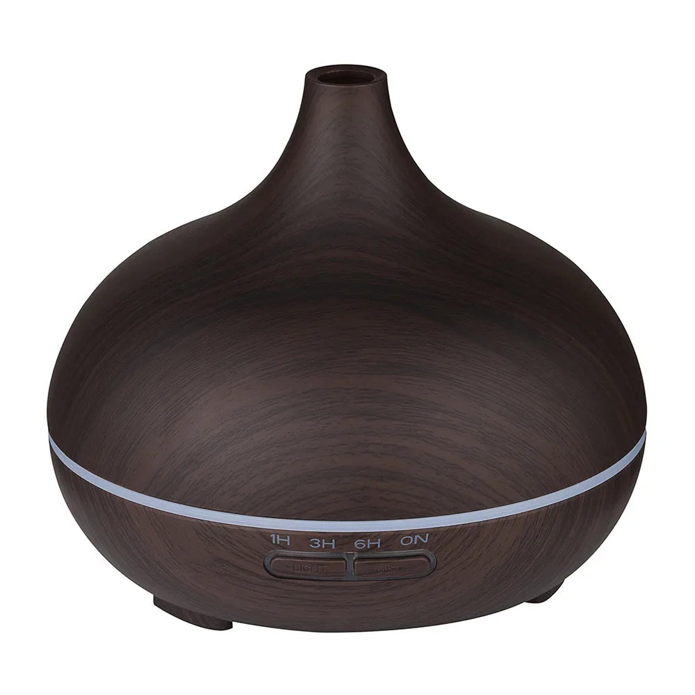 Wood Grain Essential Oil Diffuser with Large Fog Output - Home Office Hotel Commercial Silent Small Aromatherapy Machine - Ma boutique