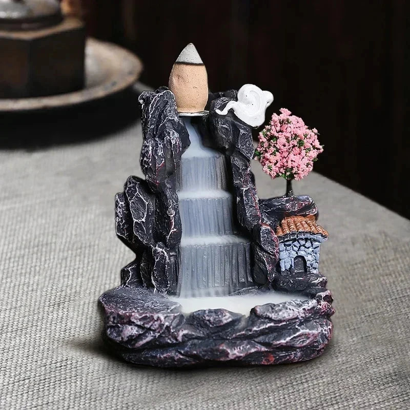 Creative Smoke Backflow Incense Cone Holder - Ma boutique
