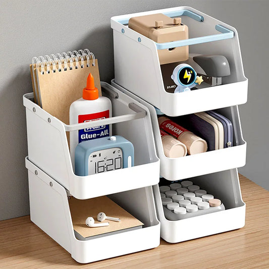 Nordic Plastic Desktop Organizer - Jewelry and Cosmetics