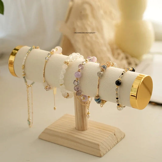 Gold Jewelery Display Stand Rack