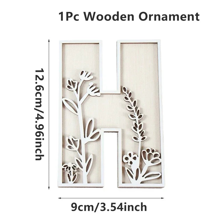 Wooden Alphabet Letters Wall Decor Set - Ma boutique