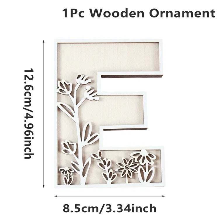 Wooden Alphabet Letters Wall Decor Set - Ma boutique